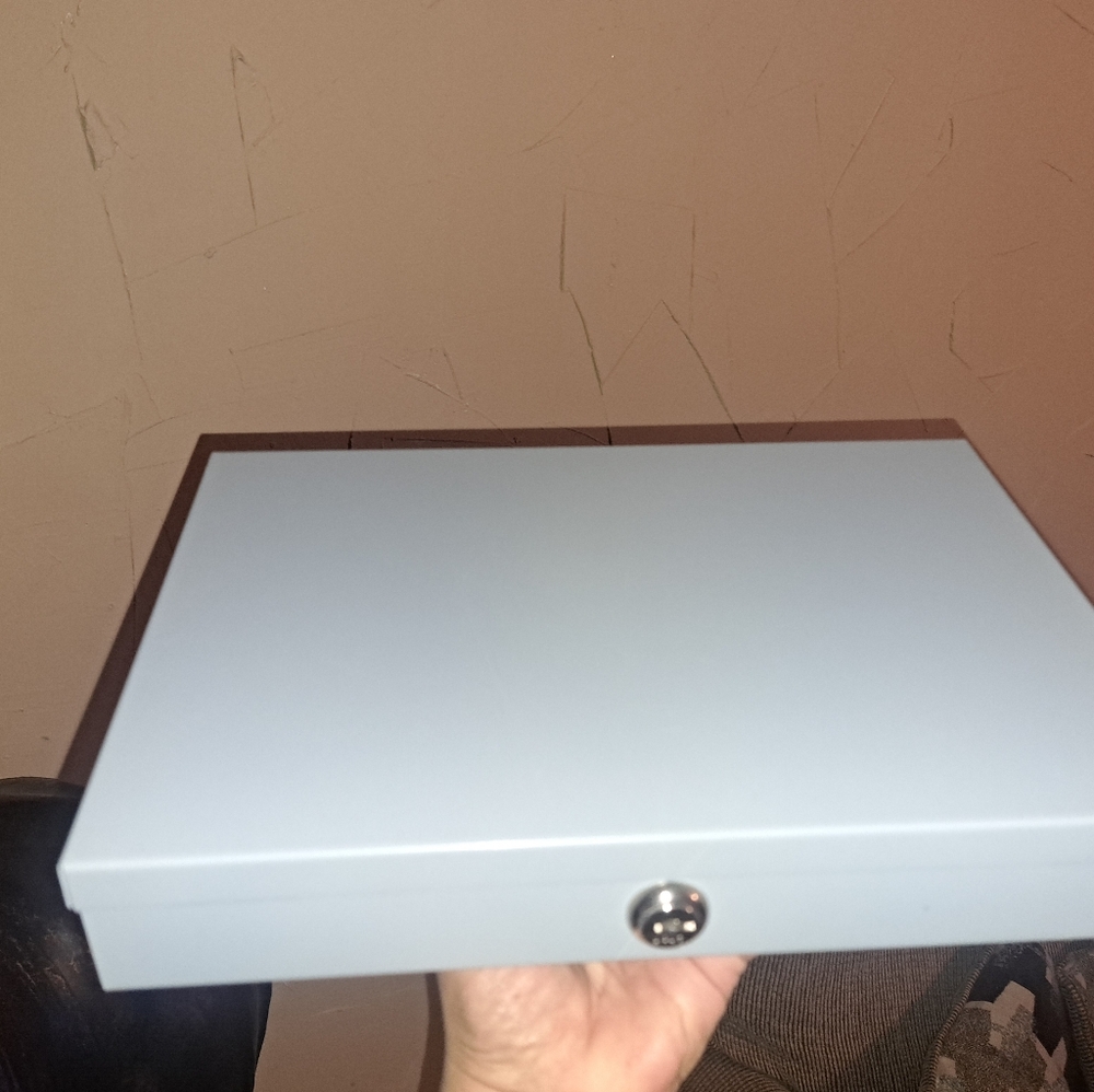 Heavy Duty Low Profile Cash Box NO KEY.